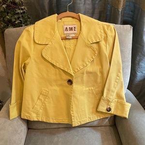 Women's Heavy Coat | AMI | Size: PL | Yellow